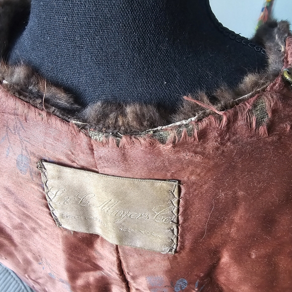 Vintage Brown Fur Stole/Wrap - Picture 6 of 7